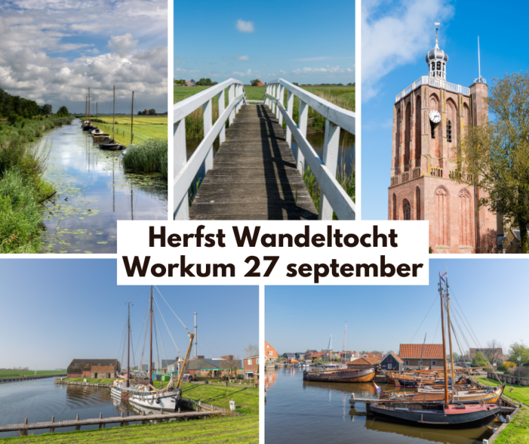 Herfst Wandeltocht Workum — natuur in Workum