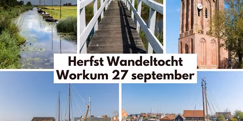 Herfst Wandeltocht Workum — natuur in Workum